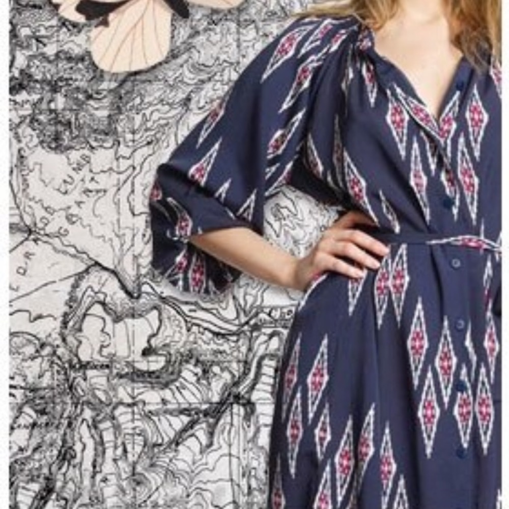 Tucker for Target Belted Shirt Dress (Very DVF!)